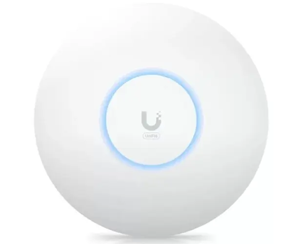 Ubiquiti U6+ Acces Point Wi-Fi 6, montare pe tavan, PoE