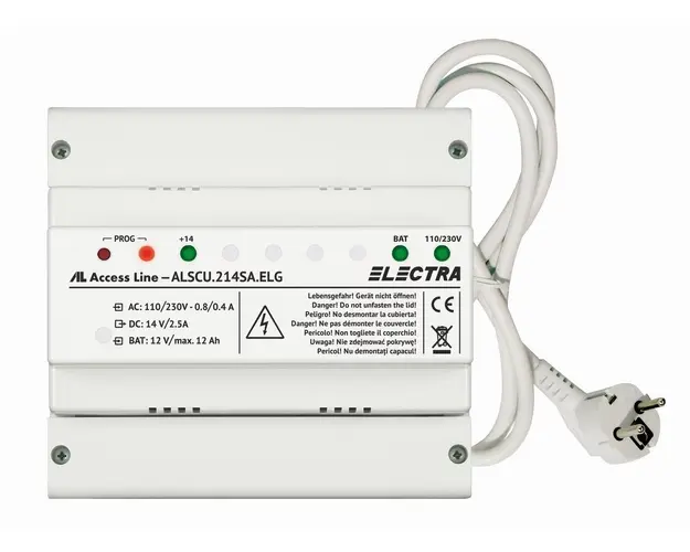 Unitate centrala de alimentare pentru cititorul RFID stand-alone, Electra, ALSCU.214SA.ELG