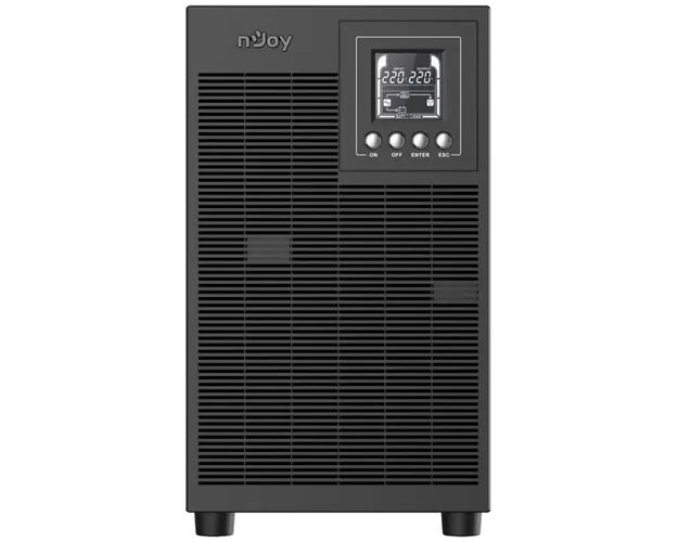 Ups 3000 VA / 2400 W cu 4 prize, Njoy Echo Pro 3000 UPOL-OL300EP-CG01B, Display LCD