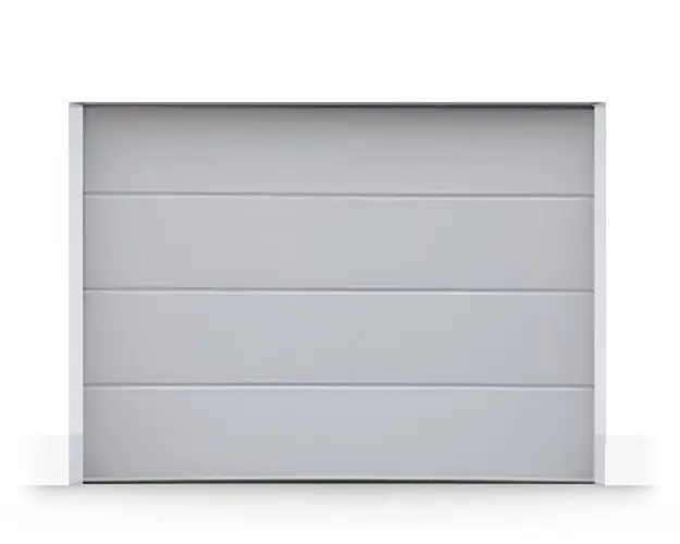 Usa de garaj sectionala ARGINTIU RAL9006 2220 x 2500