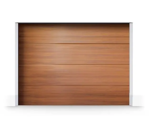 Usa de garaj sectionala Stejar Auriu L 2500 X H 2200