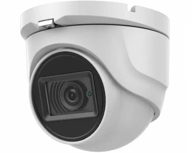 Camera dome turbo HD, Ultra HD 4K, EXIR 30 M, lentila 2.8mm, Hikvision, DS-2CE76U1T-ITMF