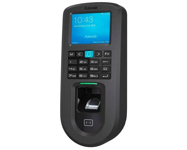 Control acces cu sistem de pontaj, cititor amprenta si cartela, Anviz VF30-PRO