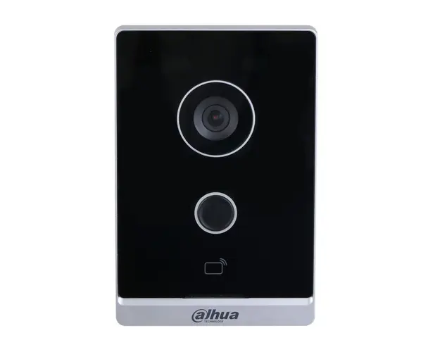 Videointerfon IP Wi-Fi Dahua VTO2211G-WP-S2, 2MP, comunicare bidirectionala, slot microSD, PoE