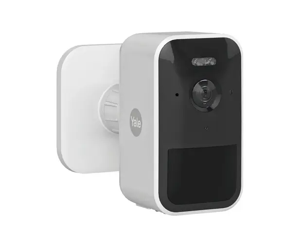 Camera de supraveghere wireless de exterior, 2MP Full HD, IR/LED 6m, microfon si difuzor, ASAA ABLOY SV-OC-1A-W