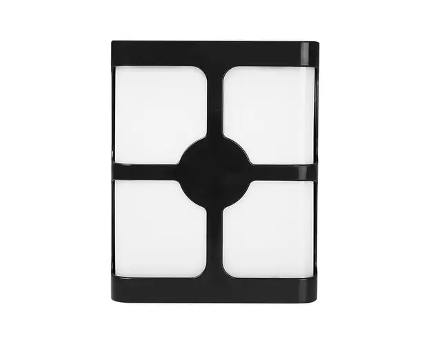 Aplica Exterior Techstar® LED Light EX20 , Putere 20W, A++, Rezistenta la Apa si Praf, Alb Rece, 6500K, Plastic ABS, Negru