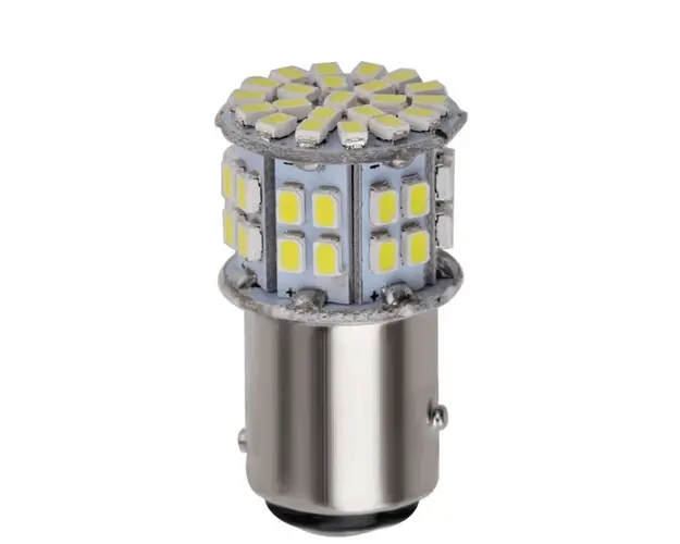 Bec Led Auto Techstar® 1157, BAY15D, Alb Rece, 6000K, 12V, 1000 lm