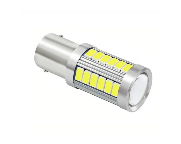 Bec Led Auto Techstar® BA15S, 1156, Alb Rece, 6000K, 12V, 660 lm