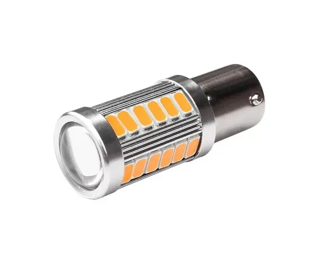 Bec Led Auto Techstar® BAY15D, 1157, Galben, 12V, 660 lm