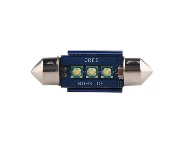 Bec Led Auto Techstar® Festoon, Led Cree, Alb Rece, 6000K, 12V, 720lm, 36mm