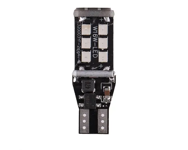 Bec Led Auto Techstar® T15, w16w, Rosu, 12V, 300lm