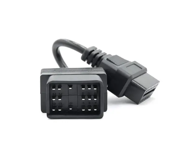 Cablu adaptor Auto Techstar®, Toyota, 17 Pin la OBD2 16 Pin