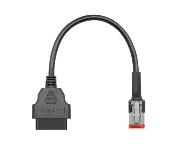 Cablu Adaptor De Diagnosticare Techstar® OBD2 Cu 4 Pini La 16 Pini Pentru Motociclete Harley Davidson