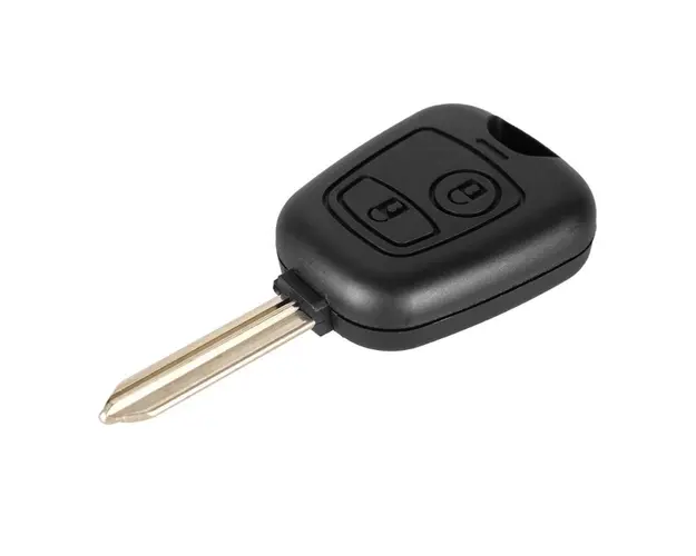 Carcasa Cheie Auto Techstar® Citroen C3, C2, C1, 206, 307, 407, Xsara , Berlingo, 2 Butoane, Lama SX9 (TOY43)