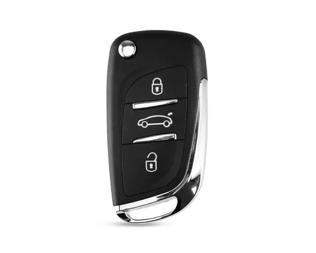 Carcasa Cheie Auto Techstar® Citroen DS3, Peugeot 207,307, 407, C2, C3, C4, C5, C6, C8, cu 3 Butoane, HU83