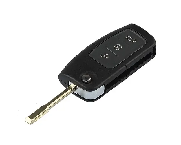 Carcasa Cheie Auto Techstar® Ford C-Max, Focus, Fiesta, Mondeo, Galaxy, Kuga, 3 Butoane, FO21