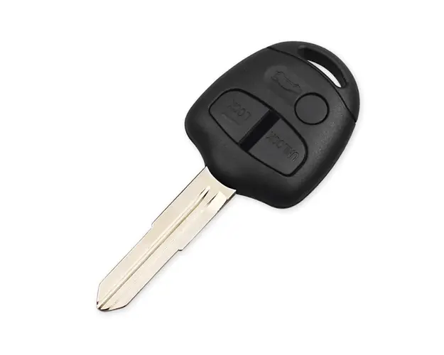 Carcasa Cheie Auto Techstar® Mitsubishi Lancer, Grandis, Outlander, EVO, Colt, Mirage, 3 Butoane, Lamela Stanga