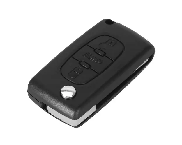 Carcasa Cheie Auto Techstar® Peugeot, Citroen, 207,307, 407, C2, C3, C4, C5, C6, C8, cu 3 Butoane, VA2, CE0536