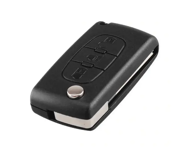 Carcasa Cheie Auto Techstar® Peugeot, Citroen, 207,307, 407, C2, C3, C4, C5, C6, C8, cu 3 Butoane, HU83, CE0536