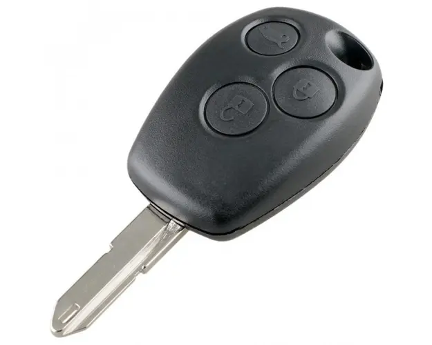 Carcasa Cheie Auto Techstar® Renault Clio, Megane, Modus, Espace, Scenic, Laguna, Dacia Logan, Duster, Sandero, 3 Butoane, NE73
