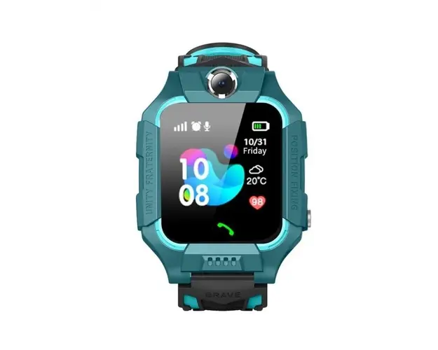 Ceas Smartwatch Copii Techstar® Q19, 1.40 inch IPS, Cartela SIM, Tracker LBS, Buton SOS, Apelare Bidirectionala, Albastru