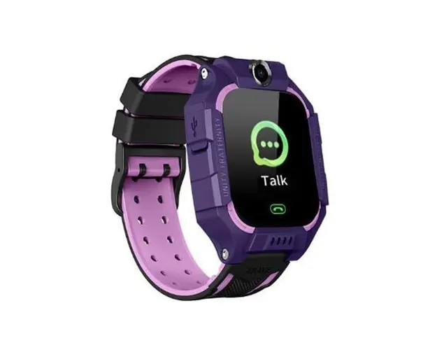 Ceas Smartwatch Copii Techstar® Q19, 1.40 inch IPS, Cartela SIM, Tracker LBS, Buton SOS, Apelare Bidirectionala, Mov