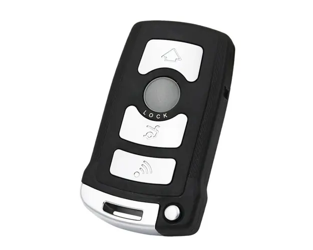 Cheie Auto Completa Techstar® BMW, Seria 7, CAS1, 868Mhz, 7953 HITAG2, ID46, 4 Butoane, 2 Track