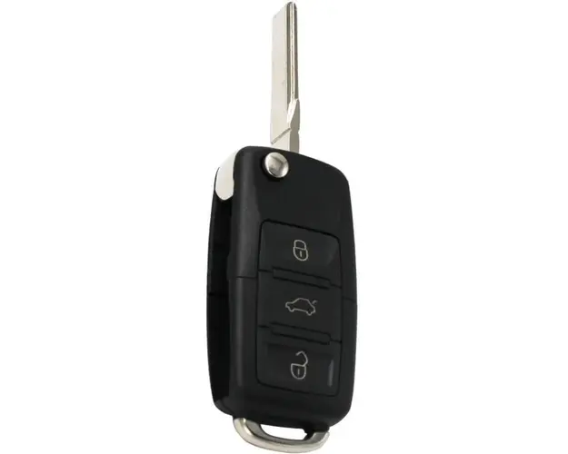 Cheie Auto Completa Techstar® Volkswagen EOS, Polo, Golf, Altea, Leon, Octavia, 433Mhz, 1K0 959 753 G, ID48, 3 Butoane