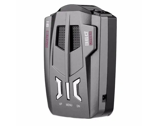 Detector Radar Auto Techstar® V9, Laser, Alerta Voce, Sistem Alarma Viteza, K Band, Ka Band
