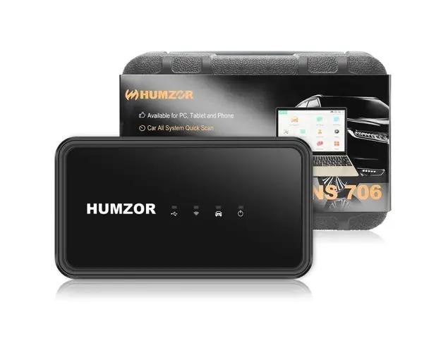 Diagnoza Profesionala HUMZOR Nexzsys NS706, OE-Level, Full System, ECU Programming, Key Programing, Alte 100+ Functii, USB si Wireless, Licenta Software