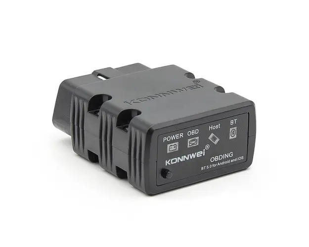 Instrument de scanare si diagnosticare auto, KONNWEI KW902, Mini ELM327, Bluetooth 5.0, OBD2, Compatibil Cu Android si Windows PC, Negru