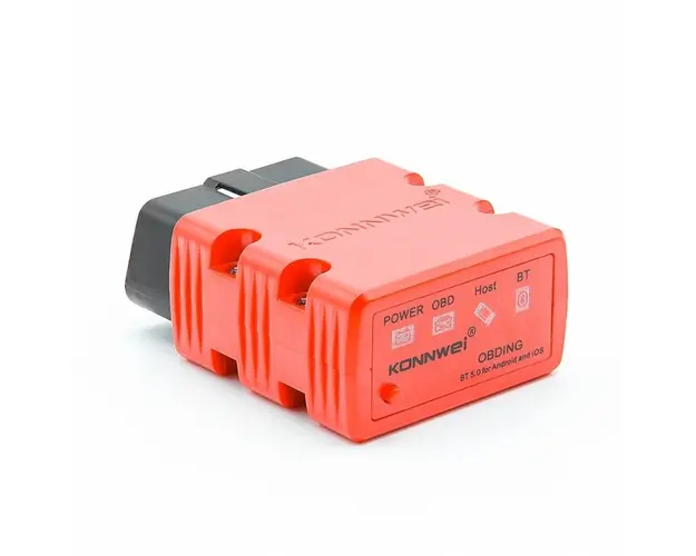 Instrument de scanare si diagnosticare auto, KONNWEI KW902, Mini ELM327, Bluetooth 5.0, OBD2, Compatibil Cu Android si Windows PC, Orange
