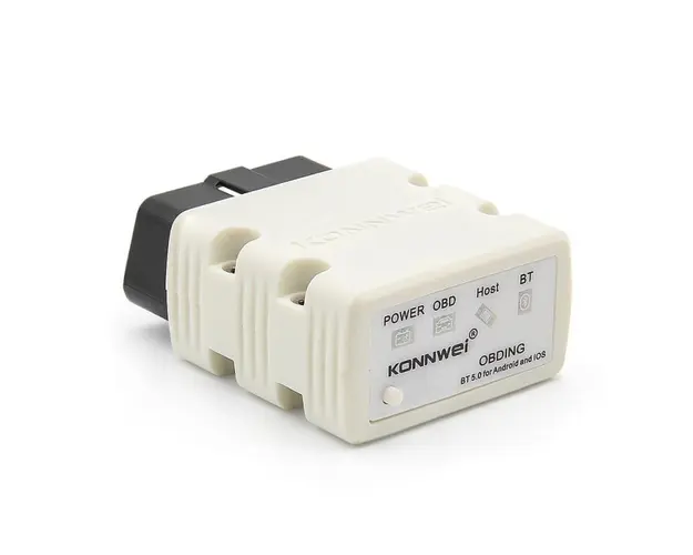 Instrument de scanare si diagnosticare auto, KONNWEI KW902, Mini ELM327, Bluetooth 5.0, OBD2, Compatibil Cu Android si Windows PC, Alb