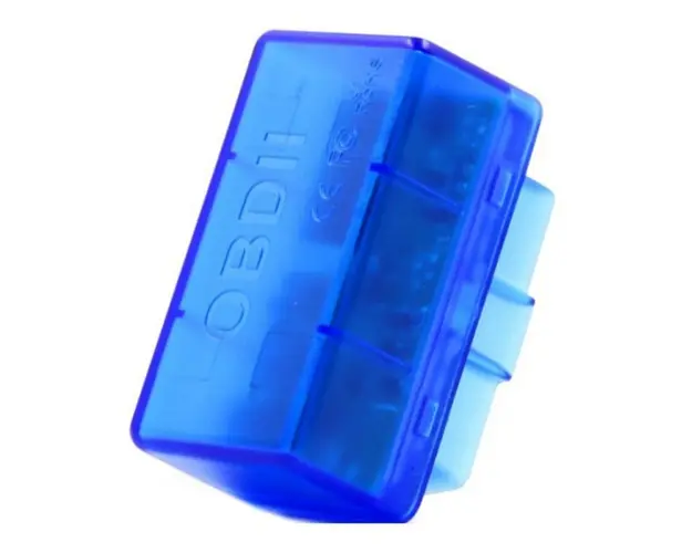 Instrument de scanare si diagnosticare auto Techstar® ELM V2.1 Torque, OBD2, Bluetooth 4.0, Compatibil Android Smart Phone/Computer Windows, Albastru