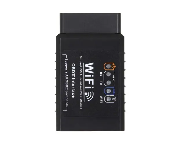Interfata Diagnoza Auto Techstar OBD2 WiFi cu Cip ELM v1.5 Torque