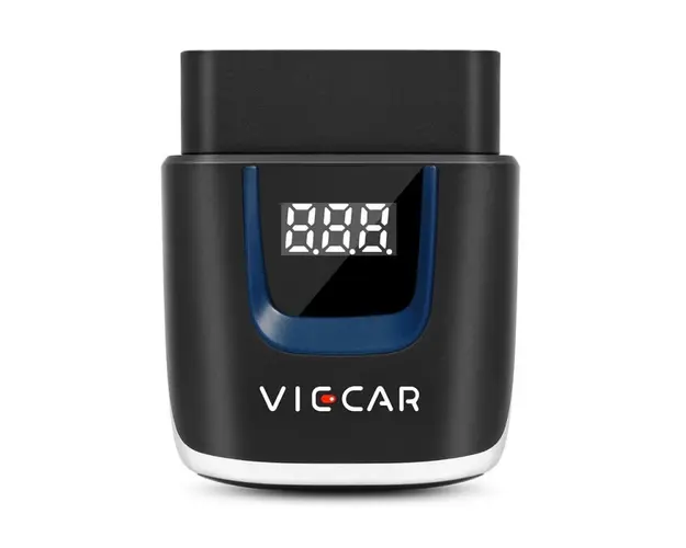 Interfata Diagnoza Multimarca Viecar Dual Bluetooth 4.0, Aplicatie Dedicata, iOS, Android, Display LED, OBD2