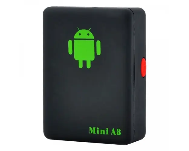 Mini GPS Tracker Techstar® A8, Urmarire LBS, Alarma, Microfon, Spion, SIM GSM, Mesaje si Apeluri Automate, Detectarea Vocii