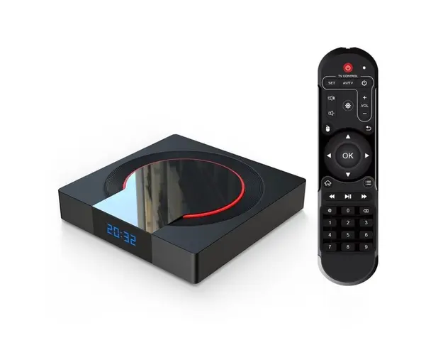 Mini PC Tv Box i96 PRO, Procesor Allwinner, Android 9, UHD 4K, 2GB RAM, LPDDR4, 16GB ROM, Quad-Core, 2ghz, 64Bit Telecomanda
