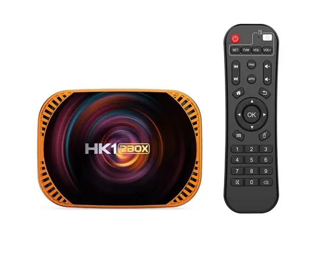 Mini PC Tv Box Techstar® HK1 RBOX X4, Procesor S905X4 , Android 11, UHD 8K, 4GB RAM DDR3, 32GB ROM, WiFi DualBand, Bluetooth, Gigabit, Telecomanda