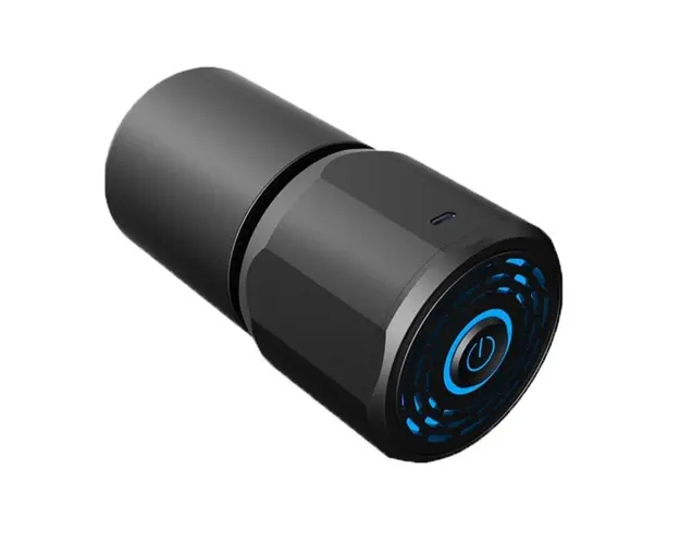Purificator Aer Techstar® TP45, Carbon Activ, Filtru HEPA, Filtru Catalist, Pentru Interior Auto sau Locuinte, Negru