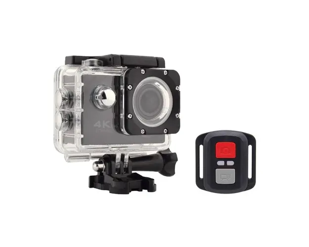 Resigilat Camera Video Sport ActionCam R12H 4K @30fps cu Telecomanda 2.4G