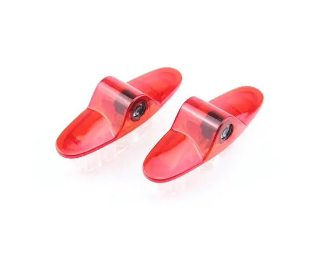 Set 2 Bucati Emblema Logo LED Portiera dedicata Marca Auto RENAULT