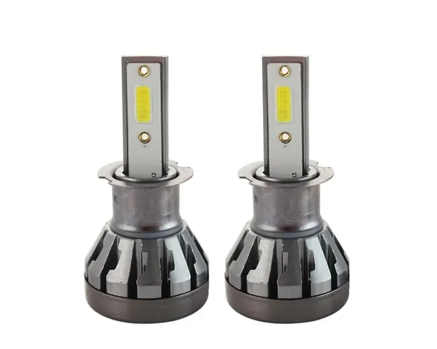 Set 2 LED-uri Auto Techstar® C6S, H3, 30w, 6500 Lumeni, 6500K, AUTO, 12-24 Volti, DOB