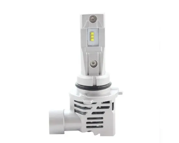 Set 2 LED-uri Auto Techstar® M3, 9005, 40w, 8000 Lumeni, 6500K, AUTO, 12-24 Volti, ZES, Canbus, Miez Cupru, Radiator Aluminiu