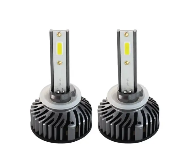 Set 2 LED-uri Auto Techstar® P1, 880, 36w, 4000 Lumeni, 6500K, AUTO, 12-24 Volti, 880/881/H27, DOB, Canbus, Miez Cupru, Radiator Aluminiu