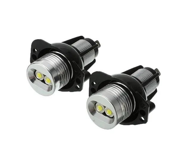 Set 2 LED-uri Marker Techstar® Angel Eyes, 6W, BMW E90,E91, 6500K, Aluminiu