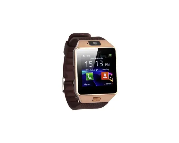 Smartwatch Bluetooth DZ09 MTK Compatibil SIM si MicroSD cu Camera Auriu