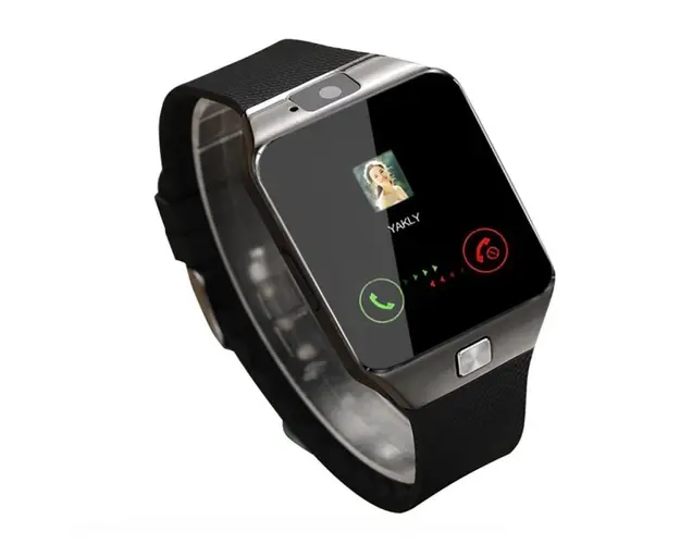 Smartwatch Techstar® DZ09, 1.56inch LCD, Compatibil SIM, MicroSD, Camera Foto, Apelare, SMS, Pedometru, Monitorizare Somn