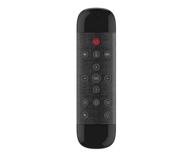 Tastatura Techstar® Q9, Air Mouse + Telecomanda, Iluminata, Anti-Pierdere, 2.4G, Gyroscop si IR, Voice Search, Google Assistant, Negru
