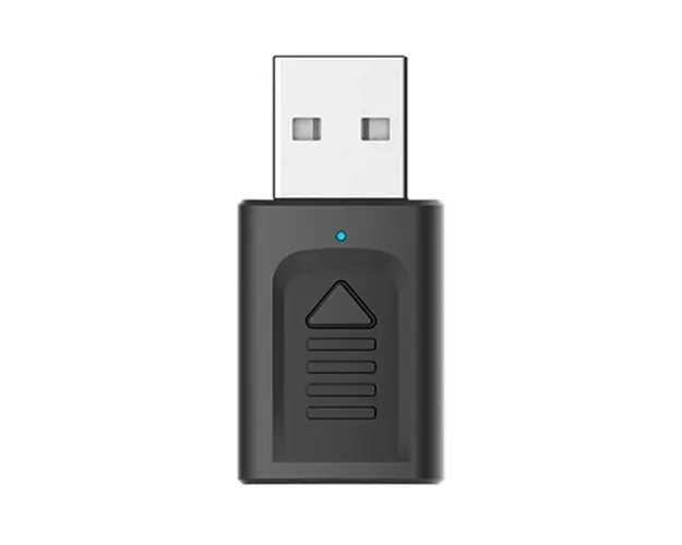 Transmitator receptor audio 4 in 1 Techstar® M135, Bluetooth 5.0, Port USB, AUX 3.5 mm, Compatibil Home TV sau Auto, Negru